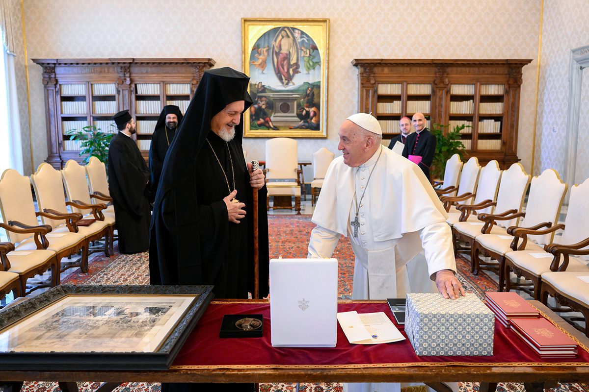 Pope Francis visiting Türkiye